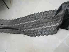 Coupon dentelle de Calais soie