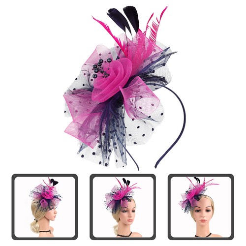 Headband mariage chapeau bibi - ,