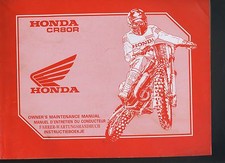 (C7A) REVUE TECHNIQUE MANUEL ATELIER MOTO HONDA CR 80R de 1992
