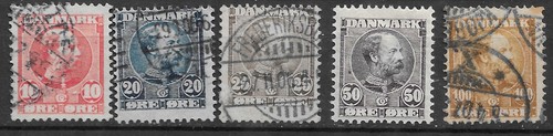 Danmark 1904 full set very - full,