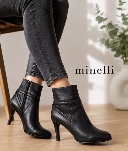 Minelli bottillons femme cuir