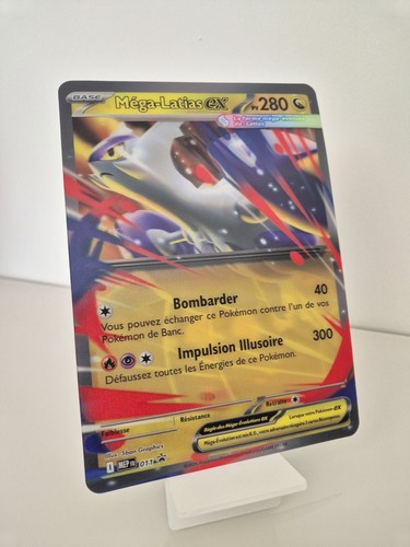 Carte pokémon méga latias - pokémon, ex
