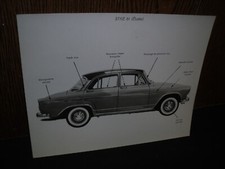 SIMCA ARONDE ELYSEE 1961 PHOTO