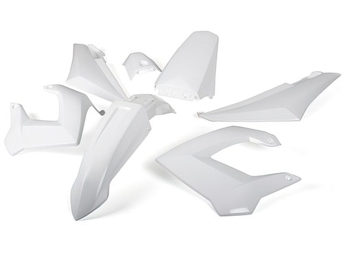 Kit carénages blanc - carénages, derbi