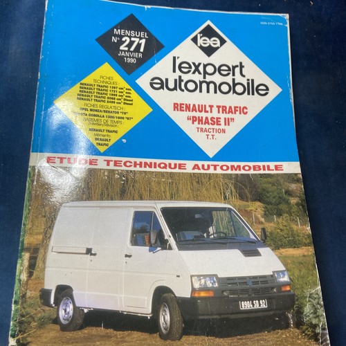 Revue technique renault - revue, trafic