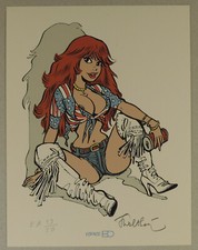 WALTHERY ex libris Espace BD signe 50 ex serigraphie