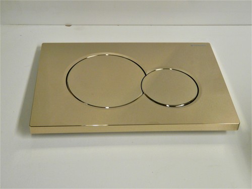 Geberit push plate brass - geberit,