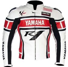YAMAHA R1 Veste en Cuir de Motard Veste en Cuir de Moto Veste Motard en Cuir 56