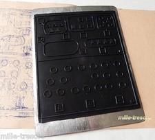 Plaque à encrer Ecole Tampon APPRENDRE A COMPTER Mathématiques : SYMBOLES