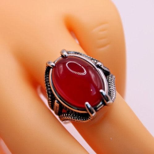Grosse bague griffes avec - griffes,
