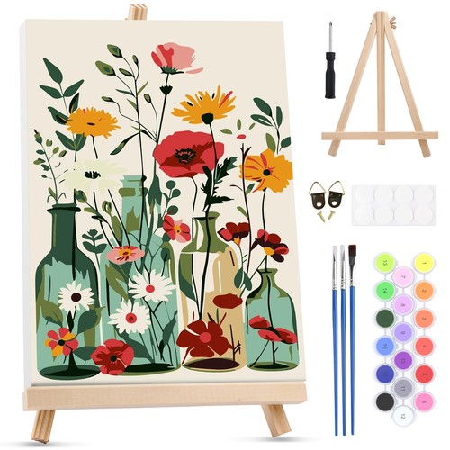 Fleurs sauvages peinture - sauvages,
