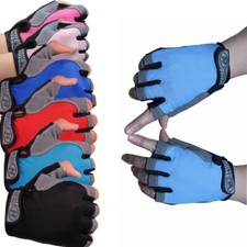 Gants De Cyclisme Demi-Doigt Antichoc Respirant Vtt Vélo Gant Court Hommes/ /