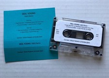 NEIL YOUNG 1965 Demo CASSETTE Promo Only ELLIOTT ROBERTS (from the 1980's)