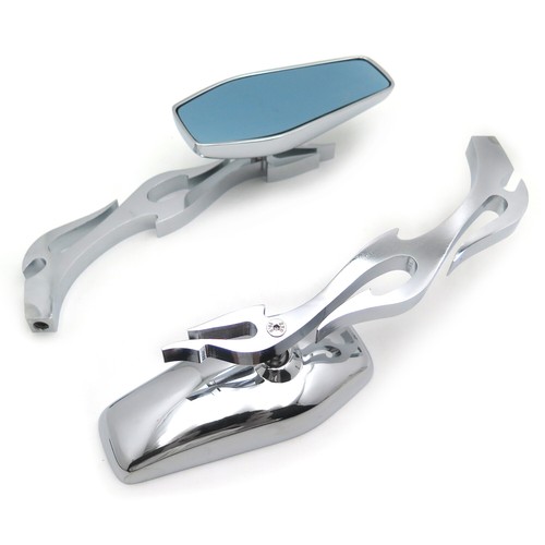Chrome course miroir flamme - miroir,