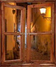 Stickers fenêtre trompe