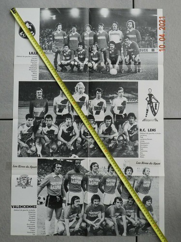 Poster equipes lille lens - poster,