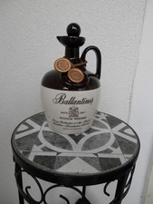 Ancienne Bouteille cruche 80'S céramique Scotch Whisky Ballantine's Vide