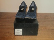 Escarpins marque Accessoire 36.5 cuir velours  Bleu marine