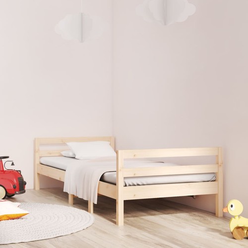Cadre lit blanc 90x190cm - lit,