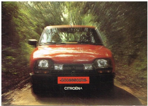 Citroen 2cv dyane - gs, gsa