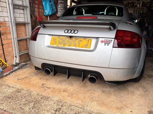 Audi mk1 rear diffuser - rear,