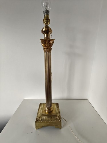 Ancienne lampe bronze - ancienne,