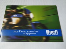 Buell Pièces et Accessoires de 2000 Prospectus Catalogue Brochure Moto