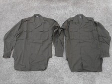 2 chemises kaki TTA en très