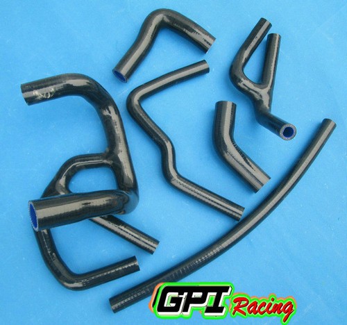 Black silicone radiator hose - black,