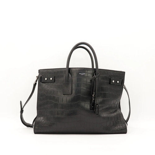 Sac jour embossé crocodile - de,