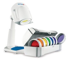 Ensemble BIOPTRON PRO1 avec support de table et optique hyperlégère