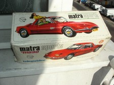1973 RAR VINTAGE BOX Boite VIDE MATRA SPORTS M 530 CHR Teleguidé electrique