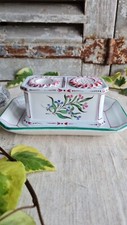 ANCIEN ENCRIER PORCELAINE