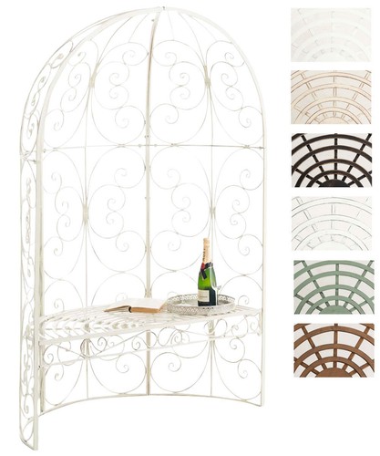 Banc arche demi - -lune, rosie
