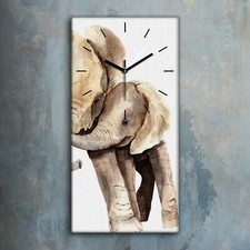 Horloge décorative sur toile