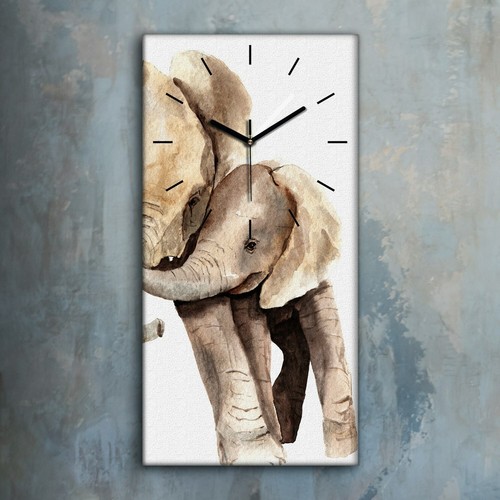 Horloge décorative sur toile