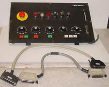 Panel de commande DECKEL avec potentionmètre