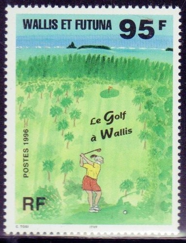 Timbre wallis futuna 486 - wallis,
