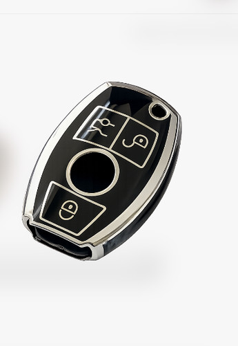 Coque clé mercedes boutons - coque,