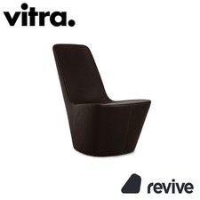 Vitra Monopod Cuir Fauteuil