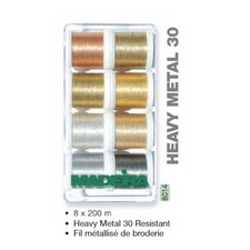 Boite de 8 bobines de fil