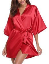 Kimono Femme Satin Mariage