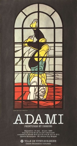 Valério adami poster - -,