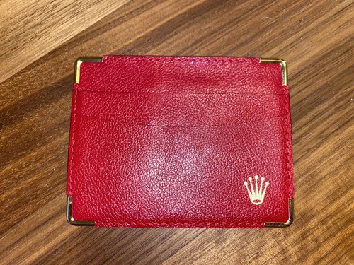Porte carte rolex - rolex, cuir