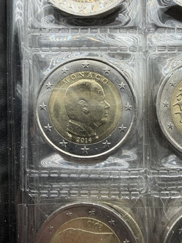 Monaco 2014 euro unc prince - monaco,