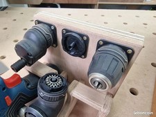 3 Supports mandrin bosch