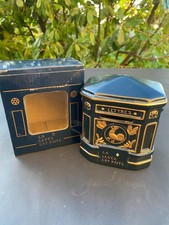 BOITE A LETTRE MINIATURE " SIMYANETTE 1925 "CERAMIQUE + BOITE PR POUPEE ANCIENNE