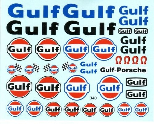 Decals decalcomanie gulf - decals,