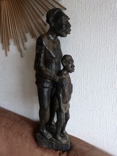 Sculpture statue africaine en
