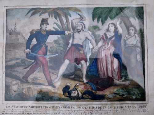 Lithographie ancienne vers - lithographie,